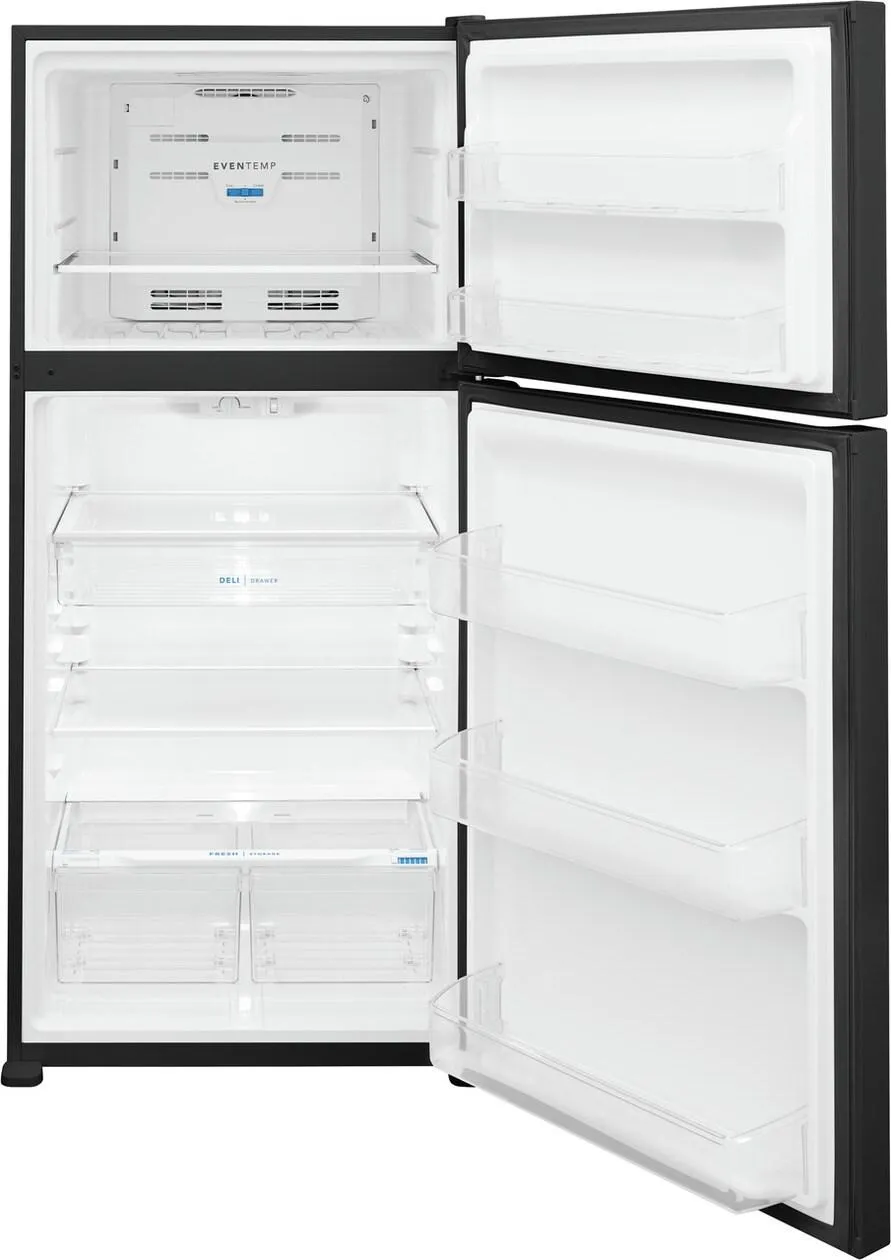 FFHT2045VB Frigidaire 20.0 Cu. Ft. Top Freezer Refrigerator