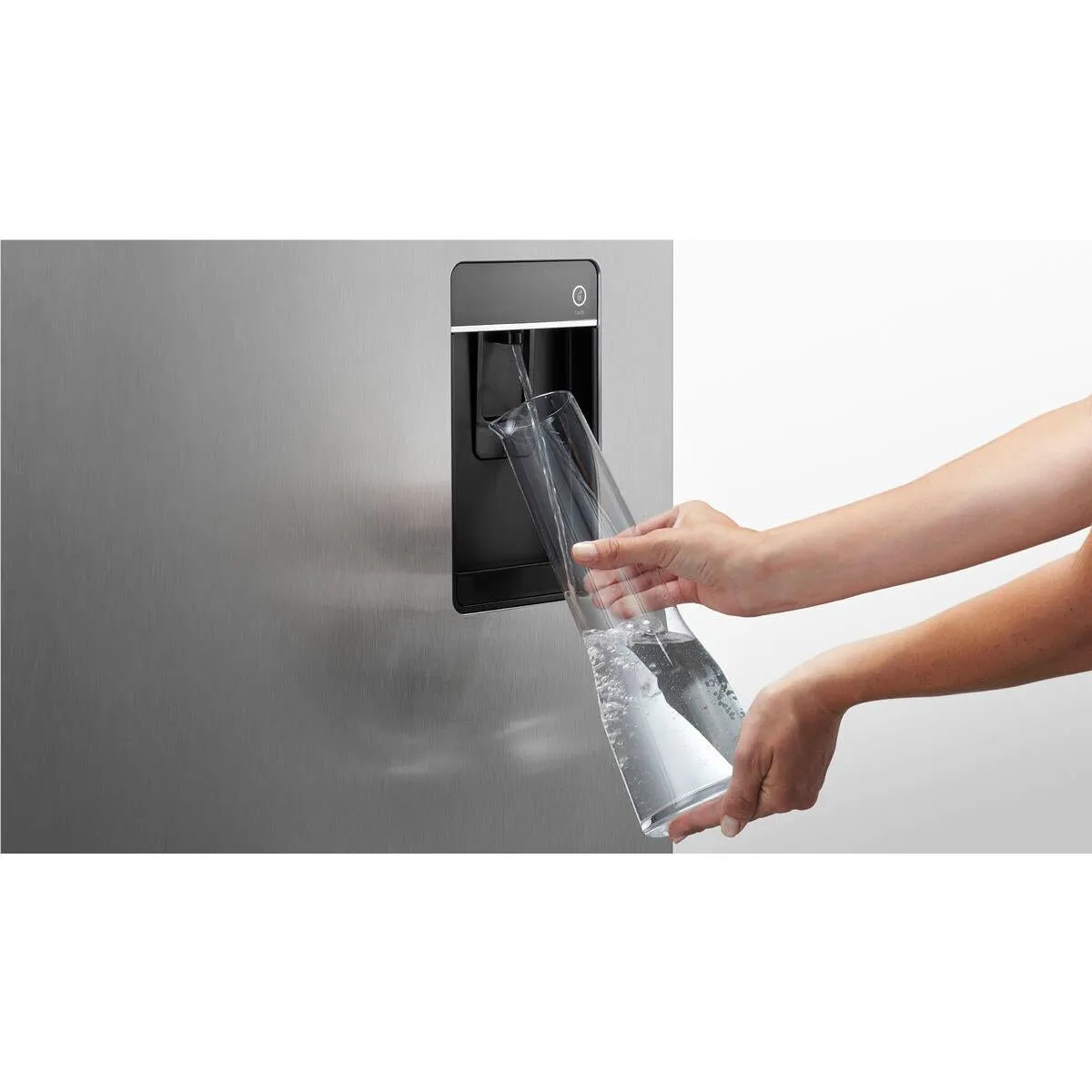Fisher & Paykel RF500QNUX1 498L Quad Door Ice & Water Fridge (Stainless Steel)