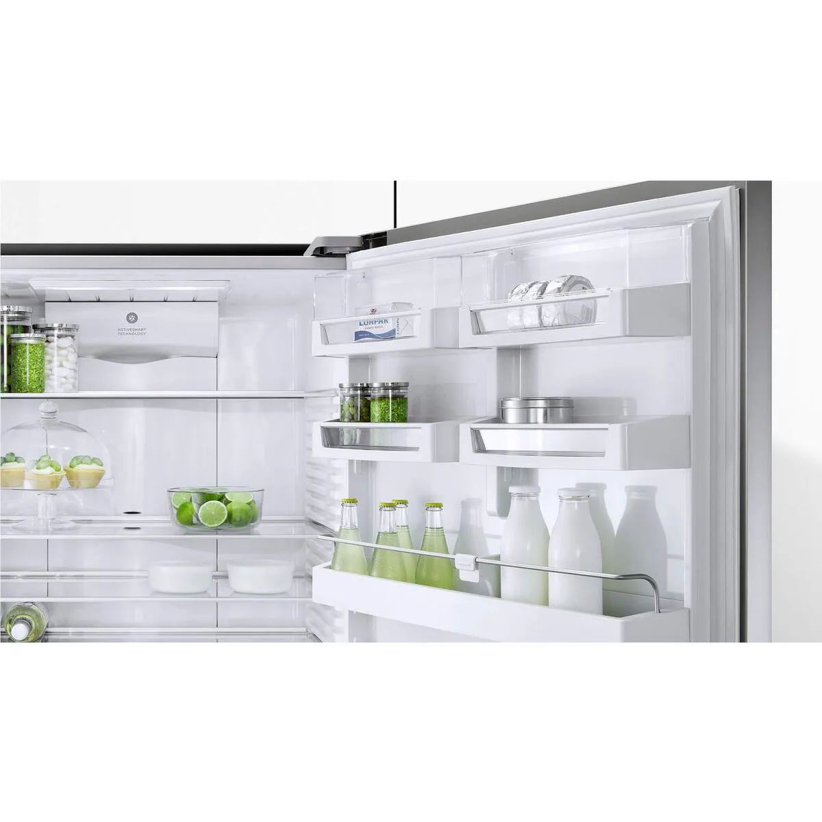 Fisher & Paykel RF522BRPB6 494L Bottom Mount Fridge (Black Stainless Steel)