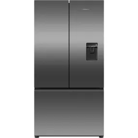Fisher & Paykel RF610ANUB5 569L French Door Fridge (Black Stainless Steel)