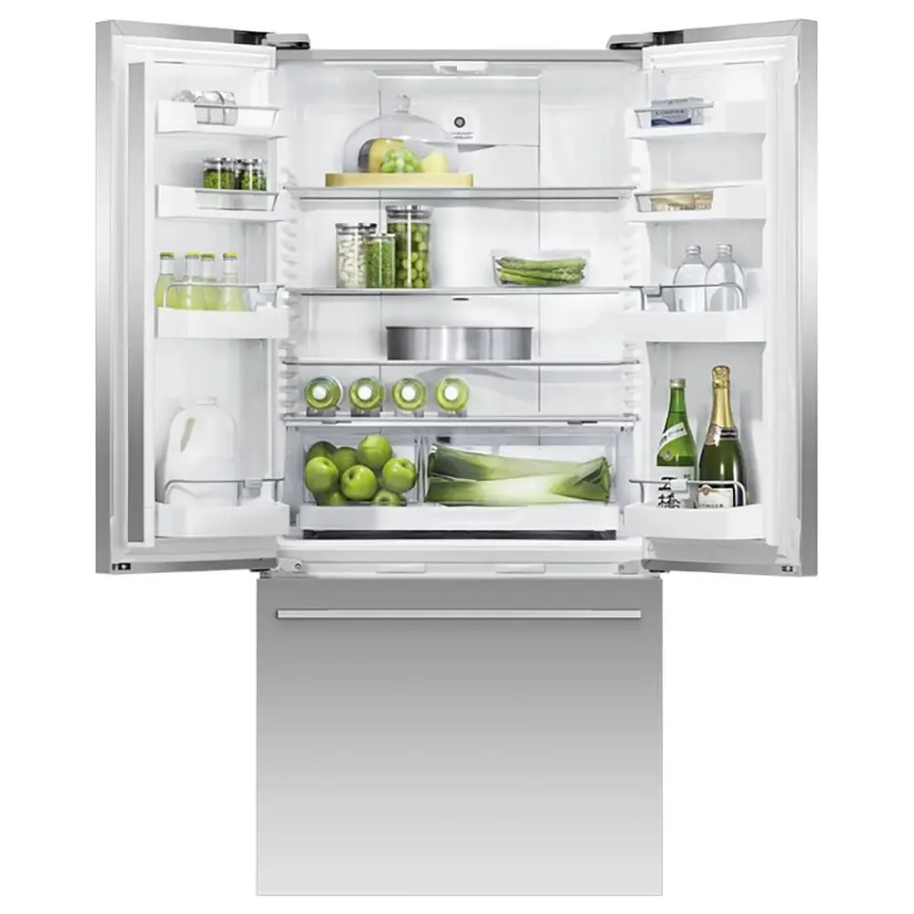 Fisher   Paykel RF522ADX5 Series 7 Contemporary 487 Litre Freestanding French Door Refrigerator, 79cm Wide - Stainless Steel