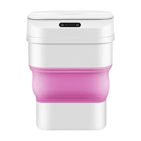 Folding Sensor Trash Can ZSW-L11 PINK
