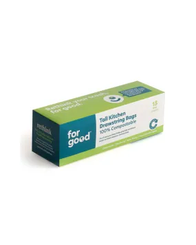 For Good Compostable Kitchen Trash Bags