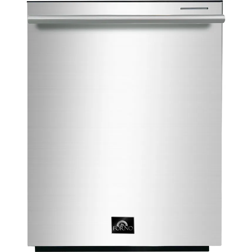 Forno 36" Dual Fuel Range, French Door Refrigerator & Stainless Steel Dishwasher Appliance Package