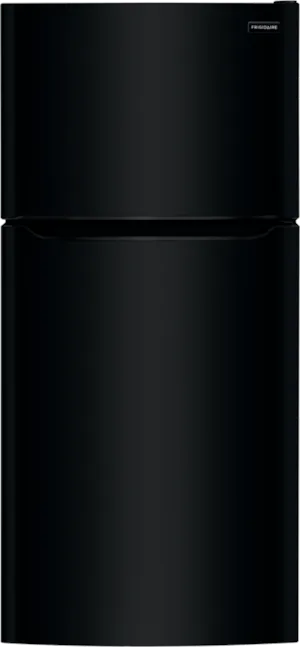 Frigidaire 20.0 Cu. Ft. Top Freezer Refrigerator Black (20.0 Cu. Ft., Black)