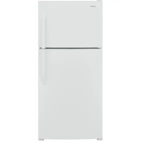 Frigidaire 30-inch, 20.0 cu. ft. Freestanding Top Freezer Refrigerator with EvenTemp™ Cooling System FFHT2022AW