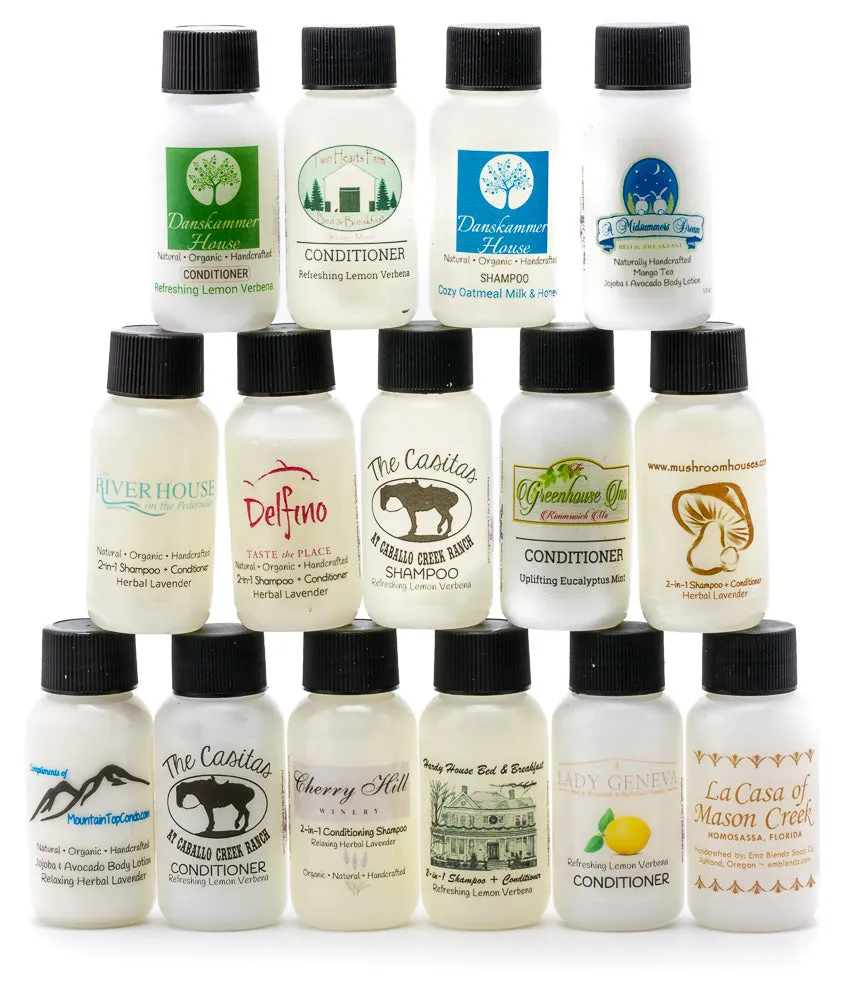 Guest Conditioner | Handmade Natural Boutique Hotel, B&B, Inn Guest Travel-size Amenity Creamy Hair Conditioner