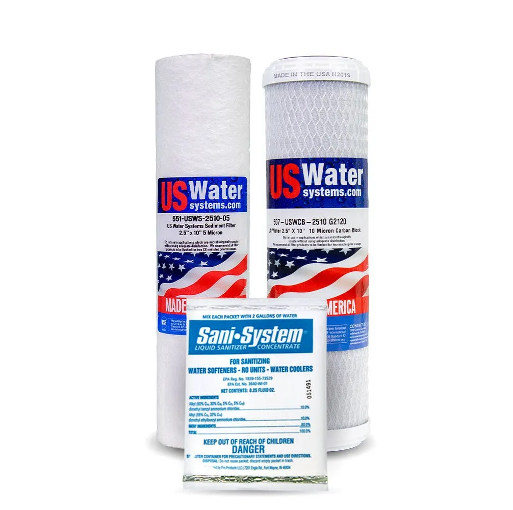 H2000 And H2500 Reverse Osmosis Filter Pack