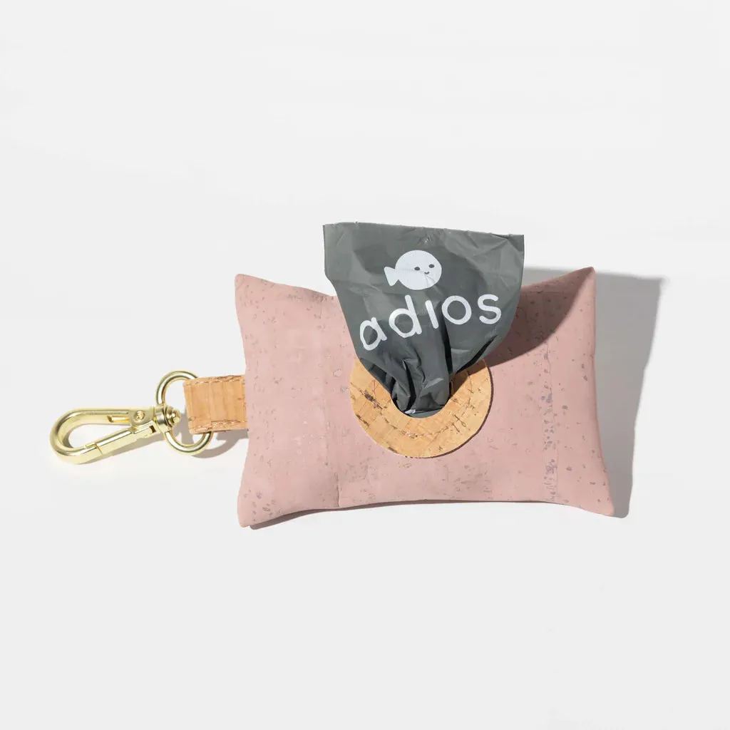 Handmade Cork Poo Bag Holder - Adios