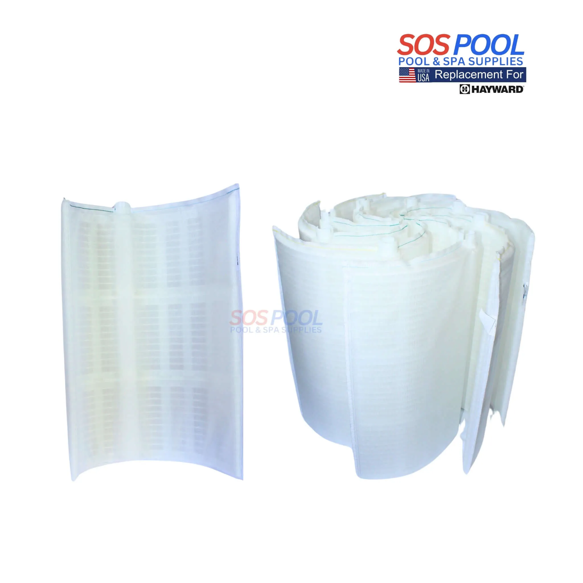 Hayward Pro-Grid 36 sq. ft DE Filter Replacement Grids | 7 Large & 1 Partial | Made in USA | FS-2003