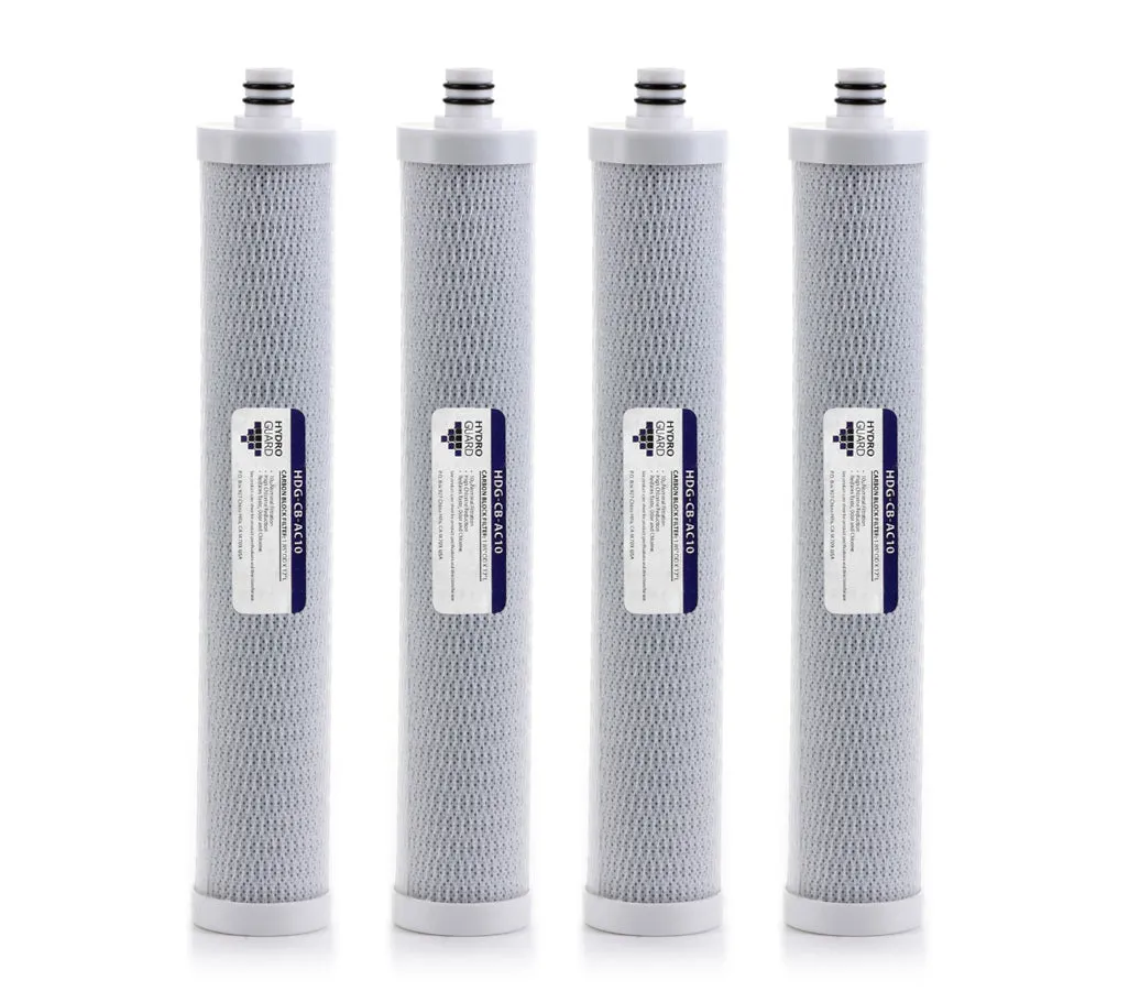 HDG-CB-AC10 Carbon Block Pre-Filter for AC30 AC15 Systems - 4 Pack