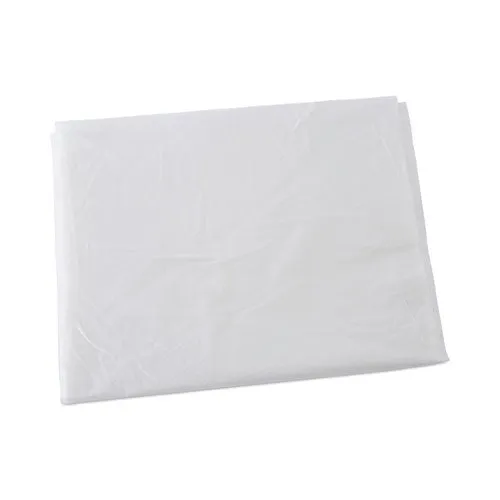 High Density Industrial Can Liners Flat Pack, 60 Gal, 16 Mic, 38 X 60, Natural, 100/carton