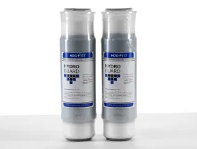 Hydro Guard Universal GAC Water Filter Cartridge Interchangeable with AP117 Replacement Compatible (2 Pack)