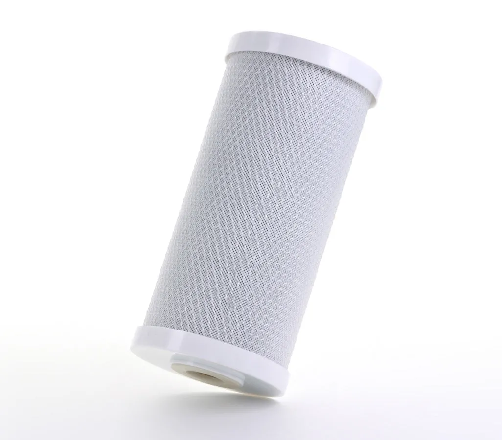 Hydronix CB-45-1005 Whole House Carbon Block Water Filter CTO 4.5" x 10" - 5 Micron