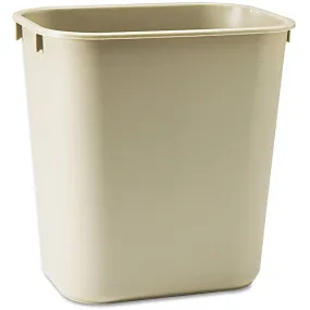 ILG-840 - iLIVING Commercial Fiberglass Fire-Resistant Trash Can, 40 Quart or 10 Gallon, Beige or Gray
