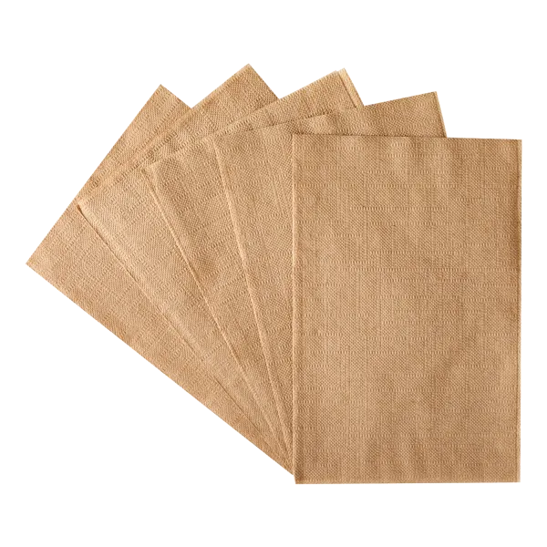 Karat 8"x6.5" Interfold Dispense Napkins, Kraft - 6,000 pcs