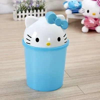 Kawaii Hello Kitty Trash Can