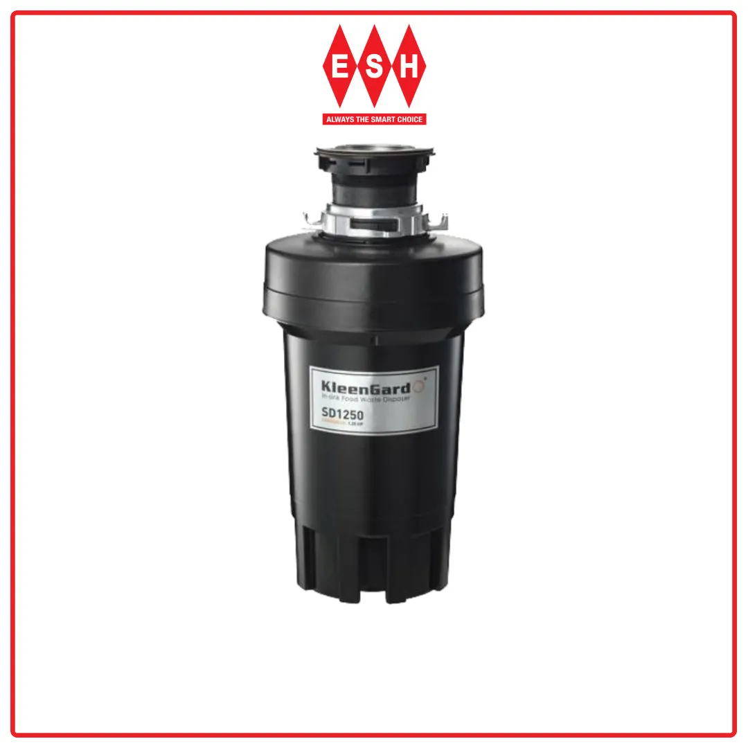 KleenGard SD-1250 Premium In-Sink Food Disposer (Included Remote Control)