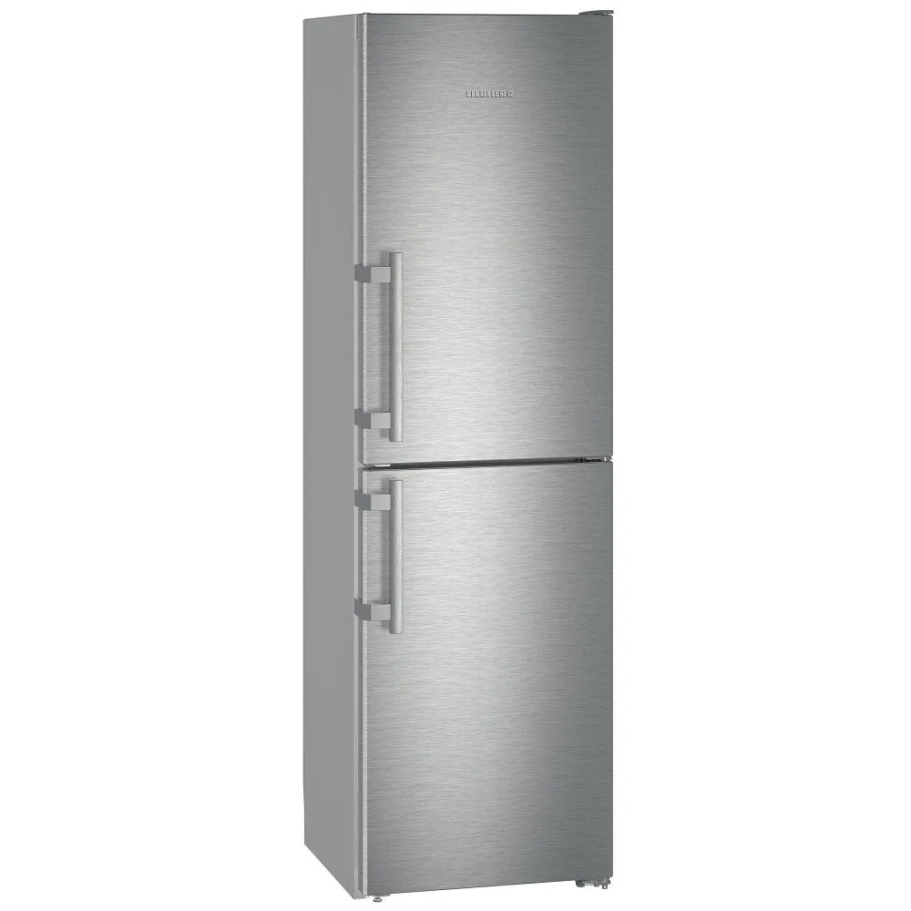 Liebherr CNef3915 350 Litre Freestanding Fridge Freezer 50-50 Split Frost Free 60cm Wide - Stainless Steel