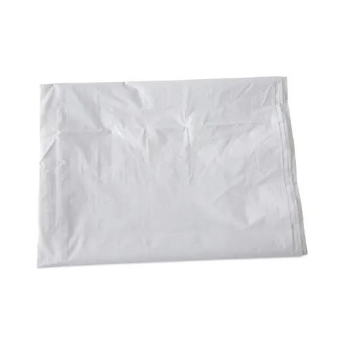 Linear Low Density Industrial Can Liners, 10 Gal, 0.5 Mil, 24 X 23, White, 500/carton