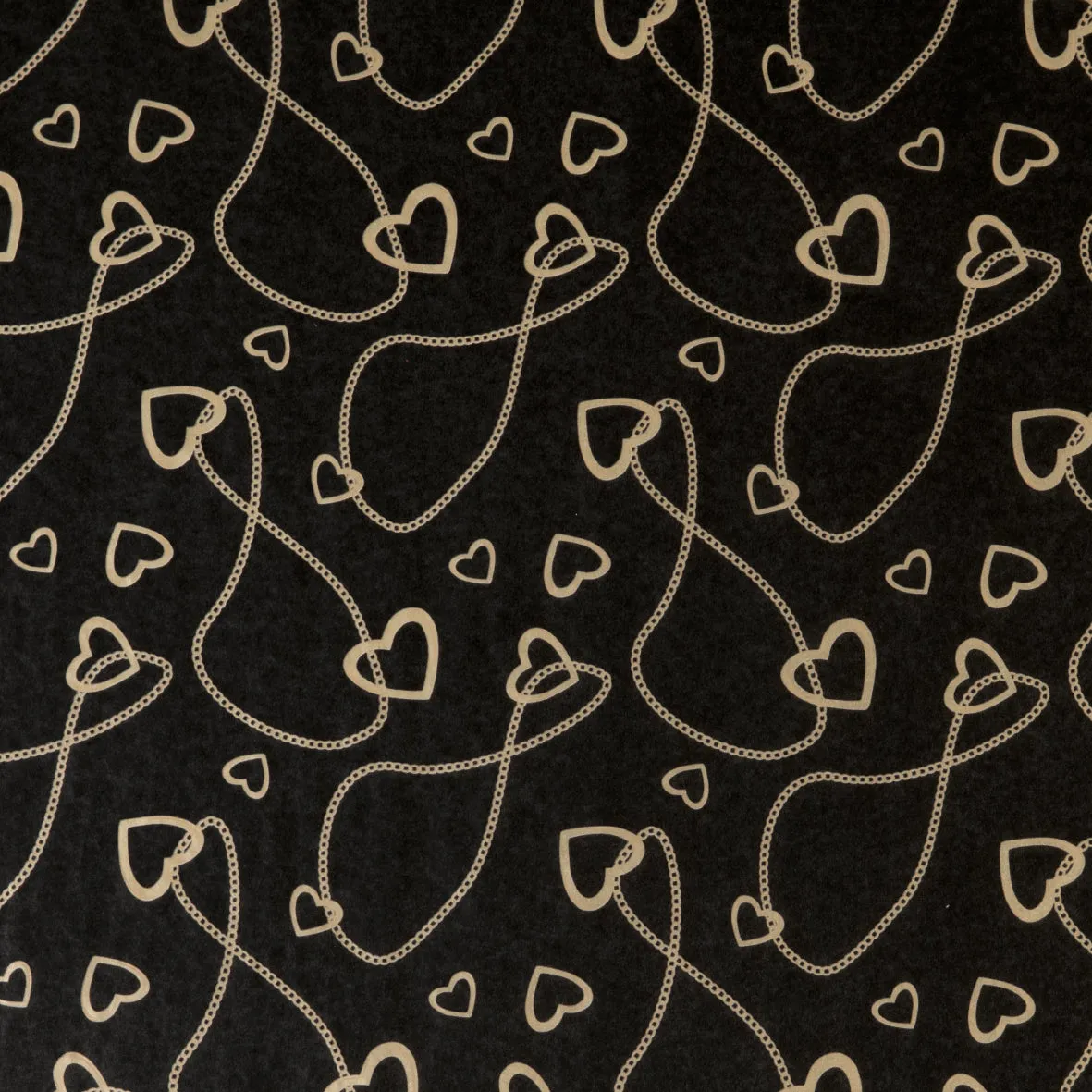 Love Chain Black Counter Roll