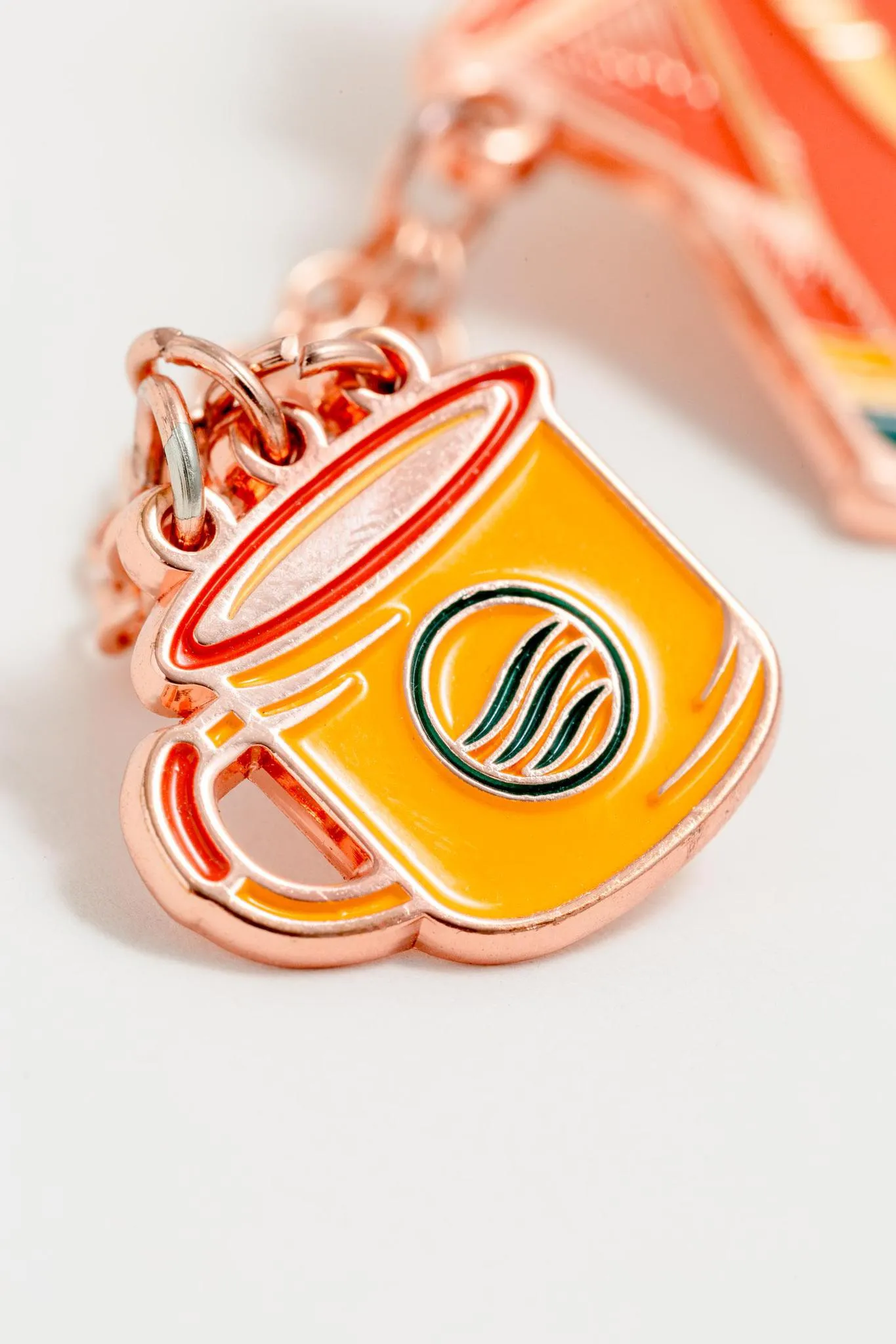 MORNING POUR ENAMEL PIN