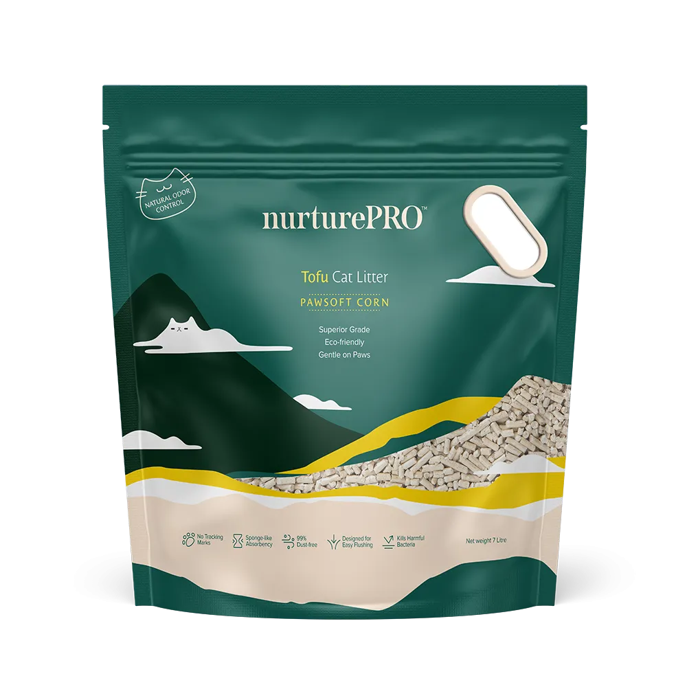 Nurture Pro Pawsoft Tofu Cat Litter Corn 7L