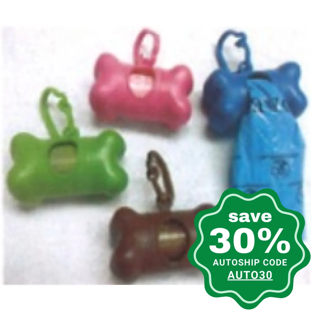 One for Pets - Poop Bag Dispenser - Brown