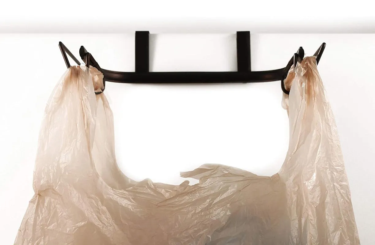 Over Cabinet Trash Bag Holder