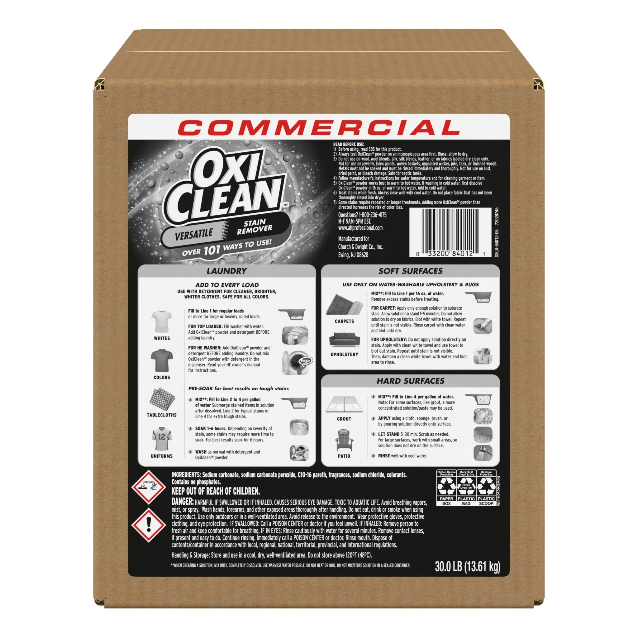 Oxi Clean 30lb Box