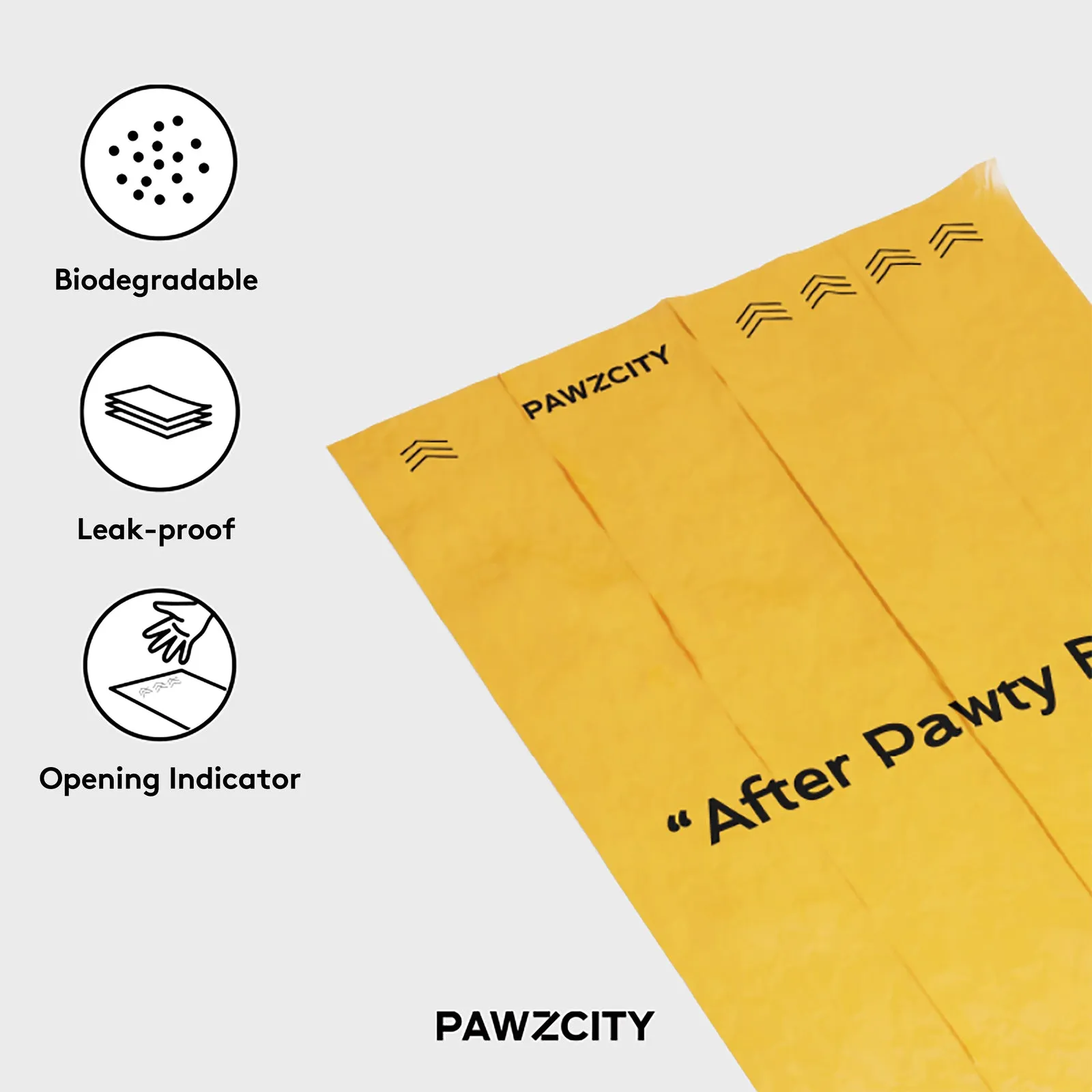 PAWZCITY Biodegradable Dog Poop Bags