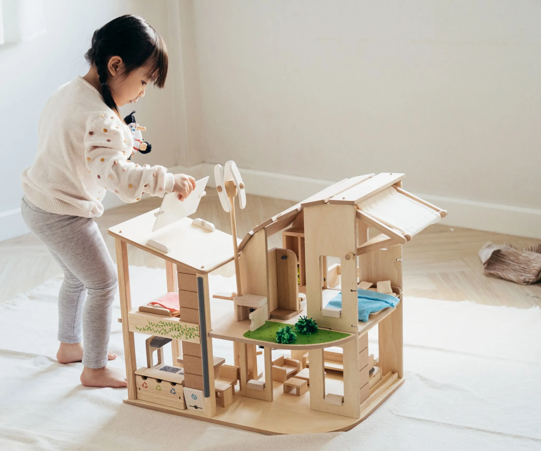 PlanToys Green Dolls' House/Furniture