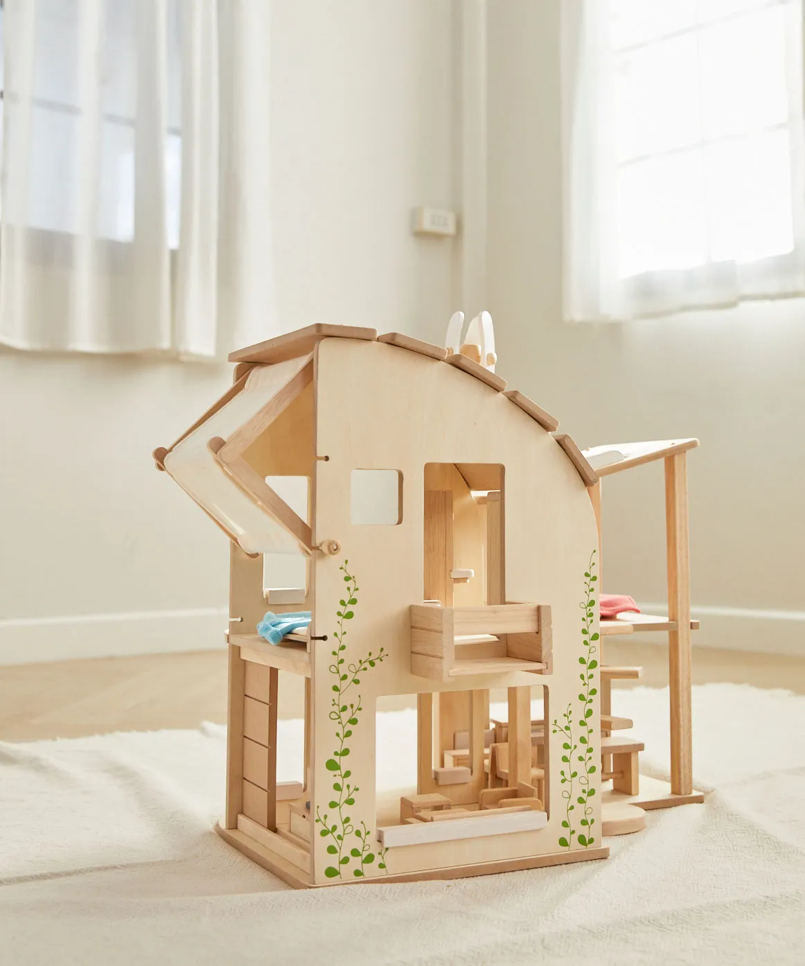 PlanToys Green Dolls' House/Furniture