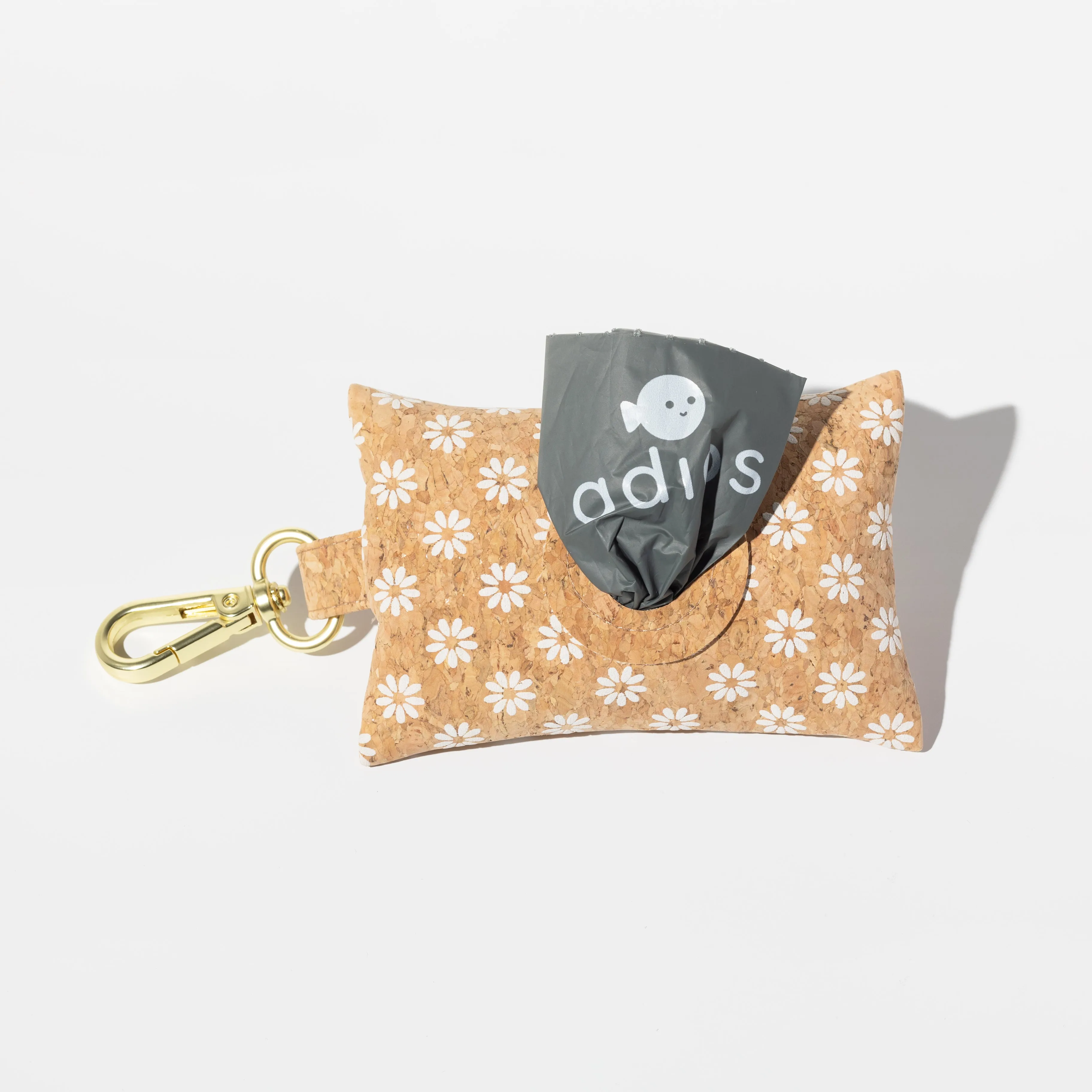 Poo Bag Holder Handmade Natural Cork