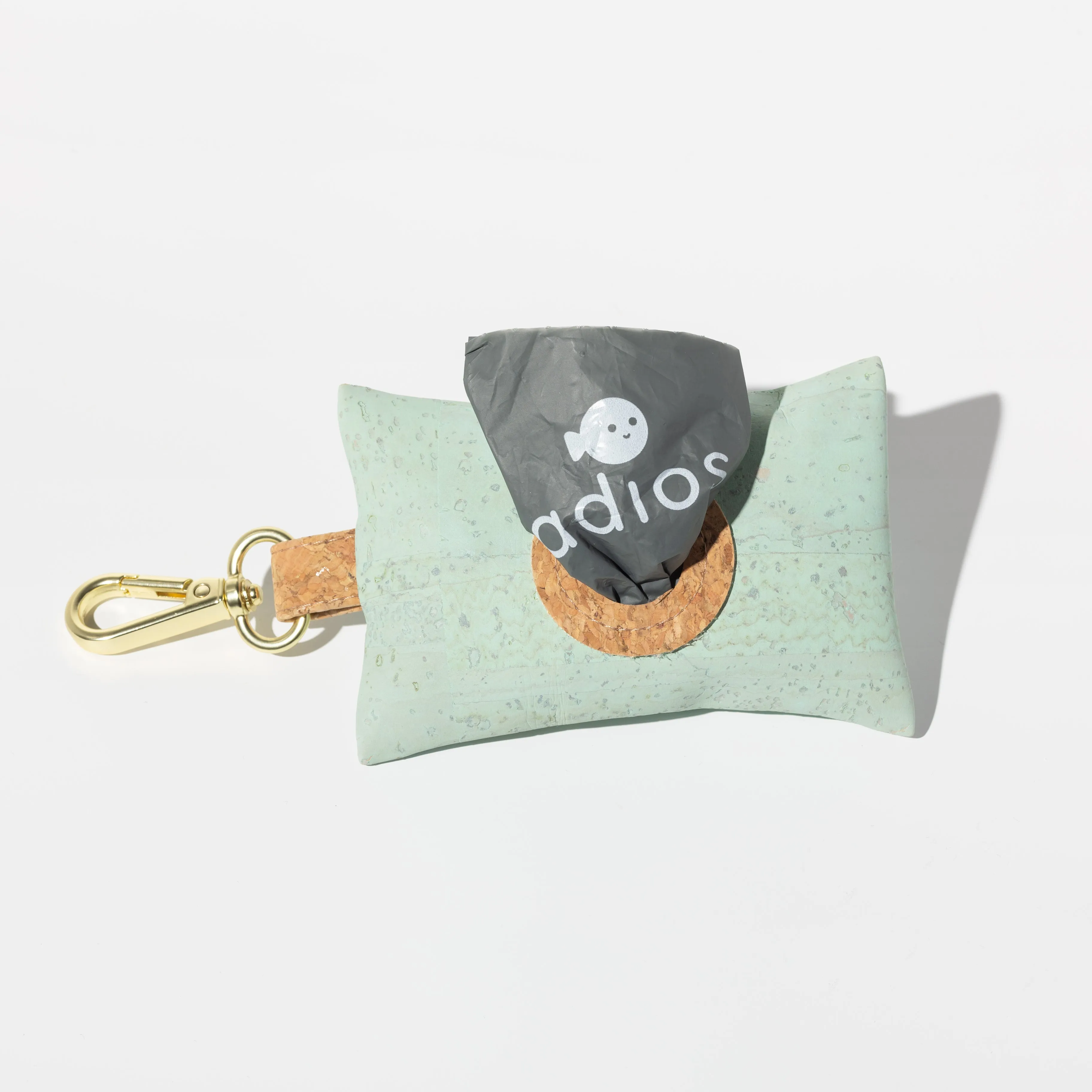 Poo Bag Holder Handmade Natural Cork
