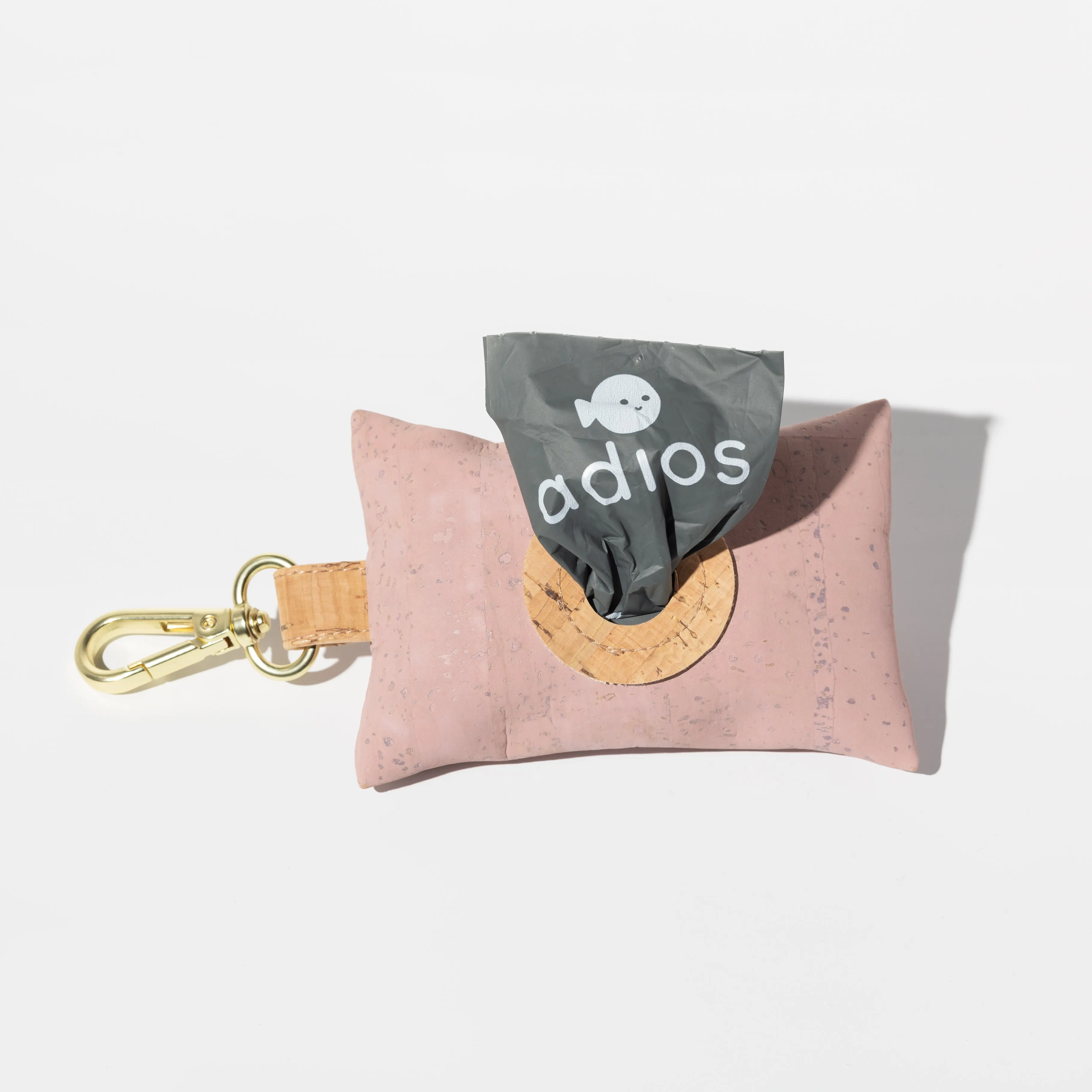 Poo Bag Holder Handmade Natural Cork