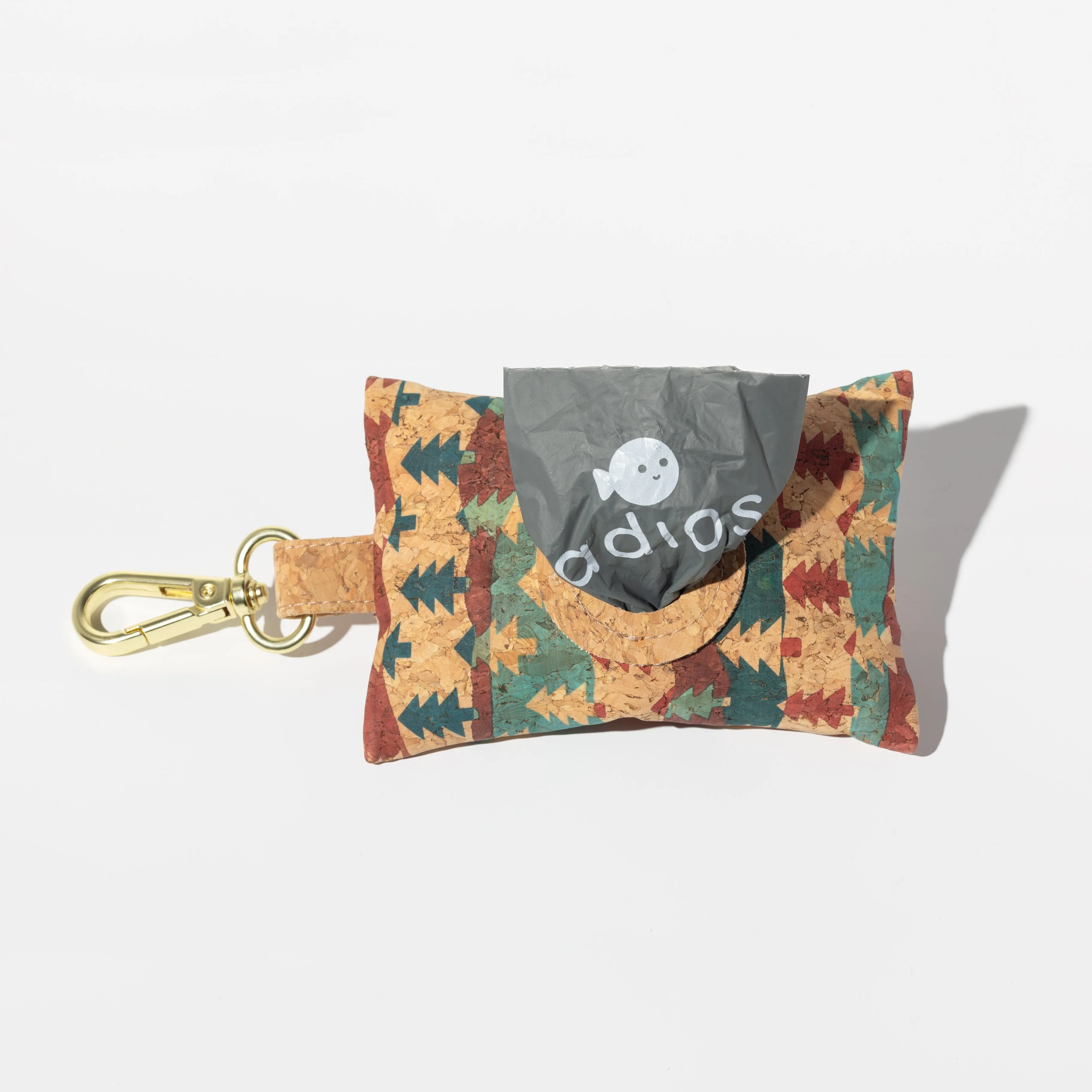 Poo Bag Holder Handmade Natural Cork