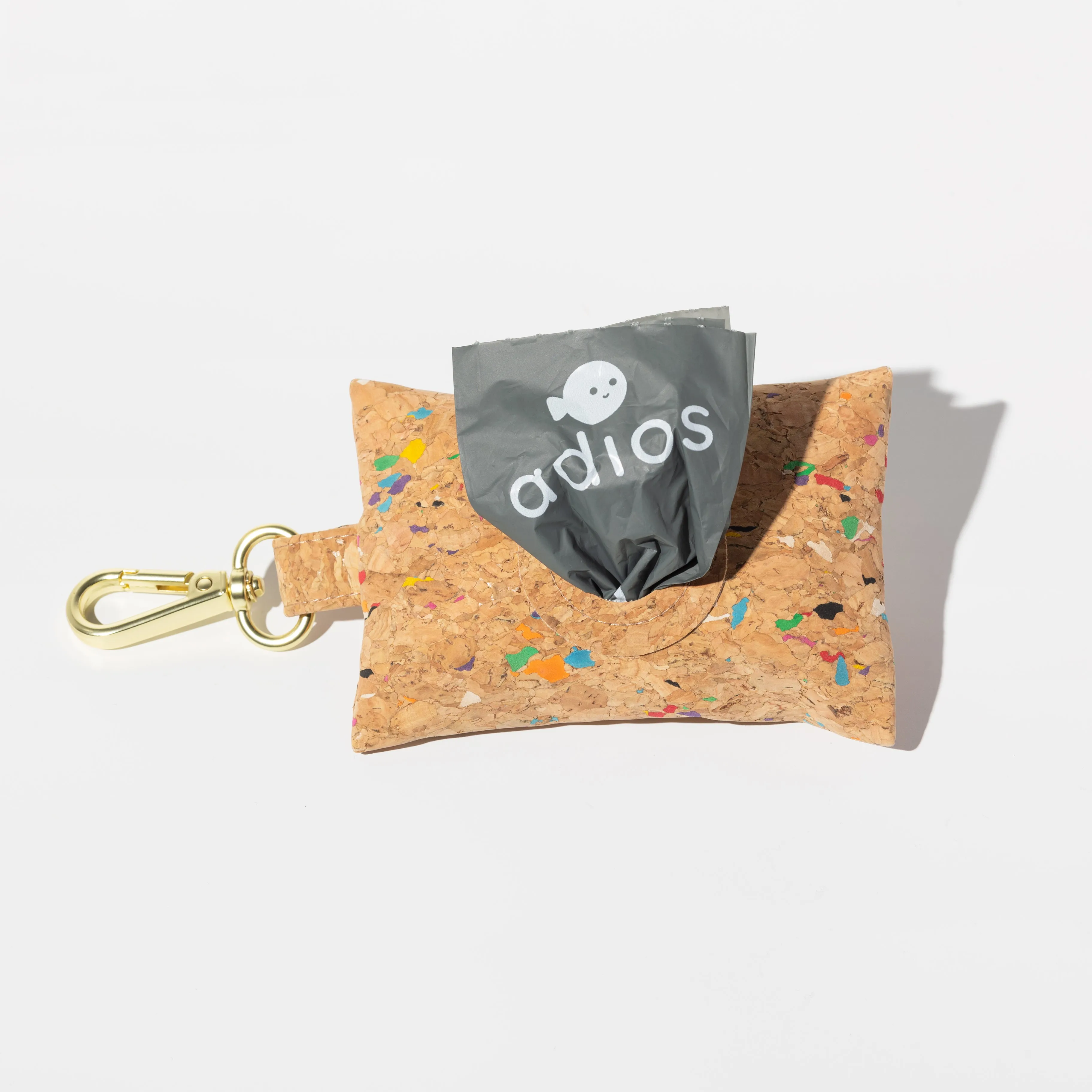 Poo Bag Holder Handmade Natural Cork