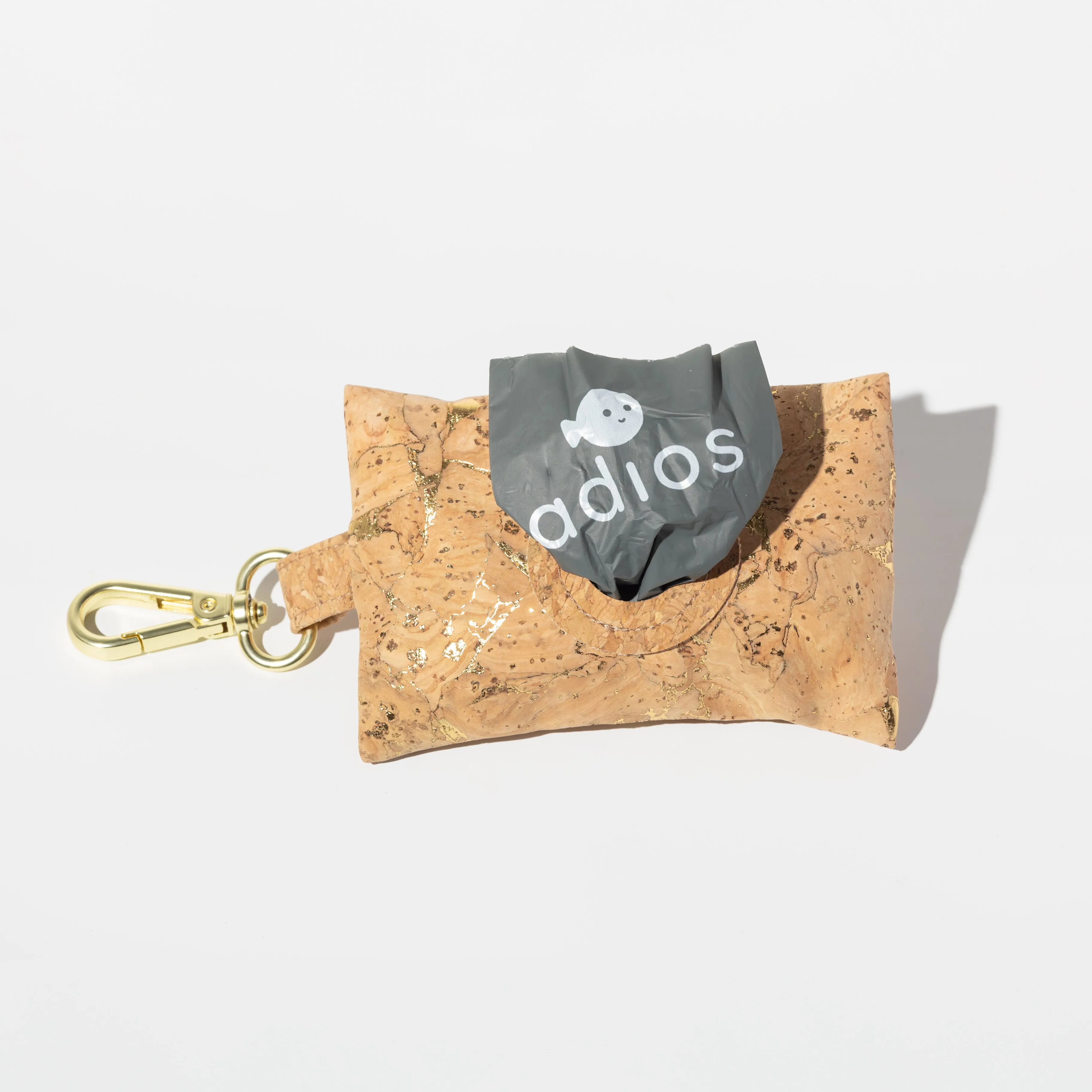 Poo Bag Holder Handmade Natural Cork