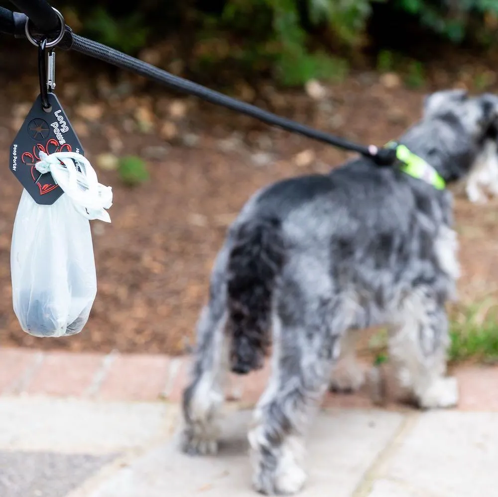 Poop Porter Black | Used Poo Bag Holder | The ORIGINAL Used Bag Caddy