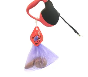Poop Porter Red Flex | Used Poo Bag Holder