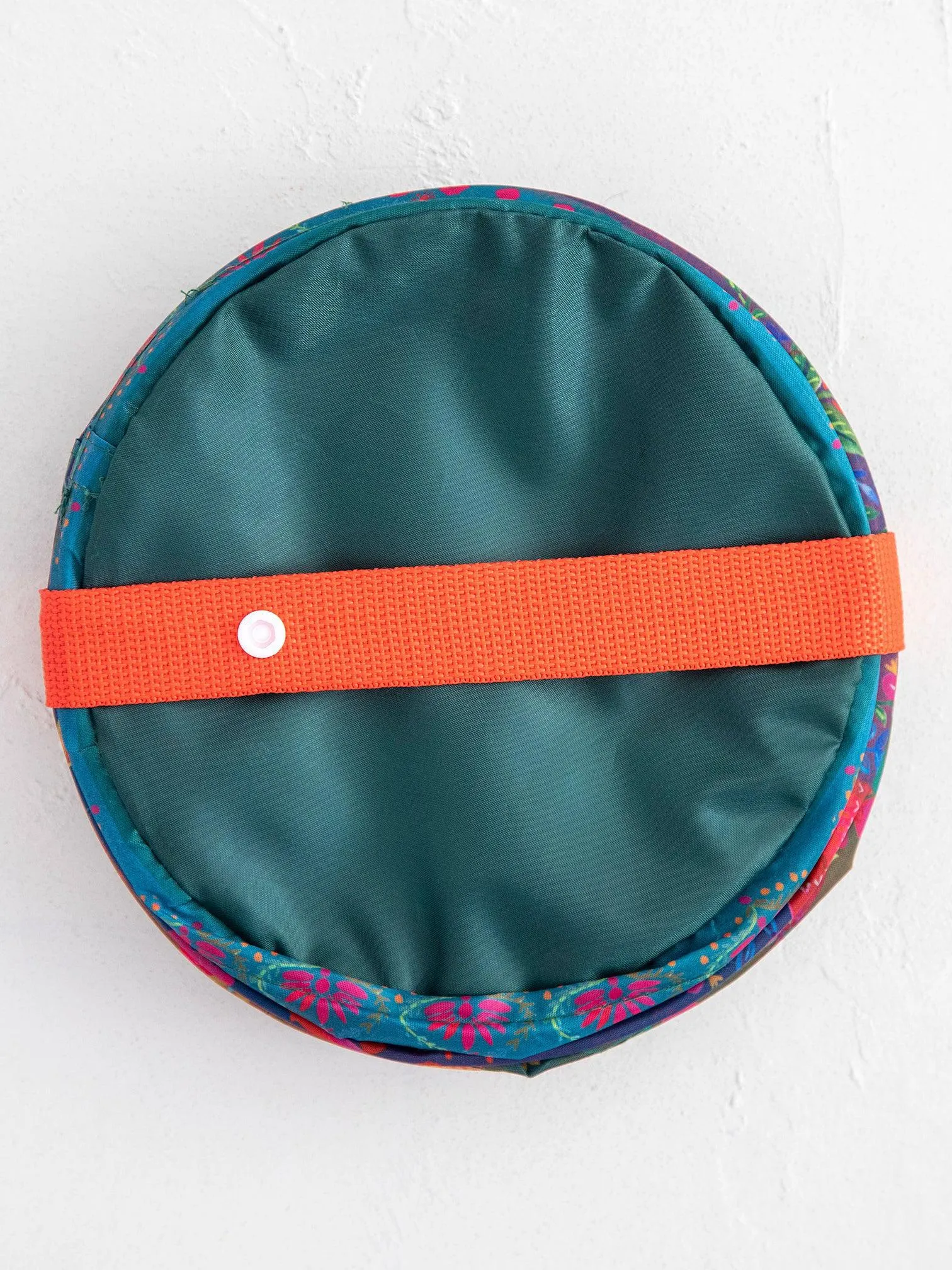 Pop-Up Car Trash Can - Floral Border