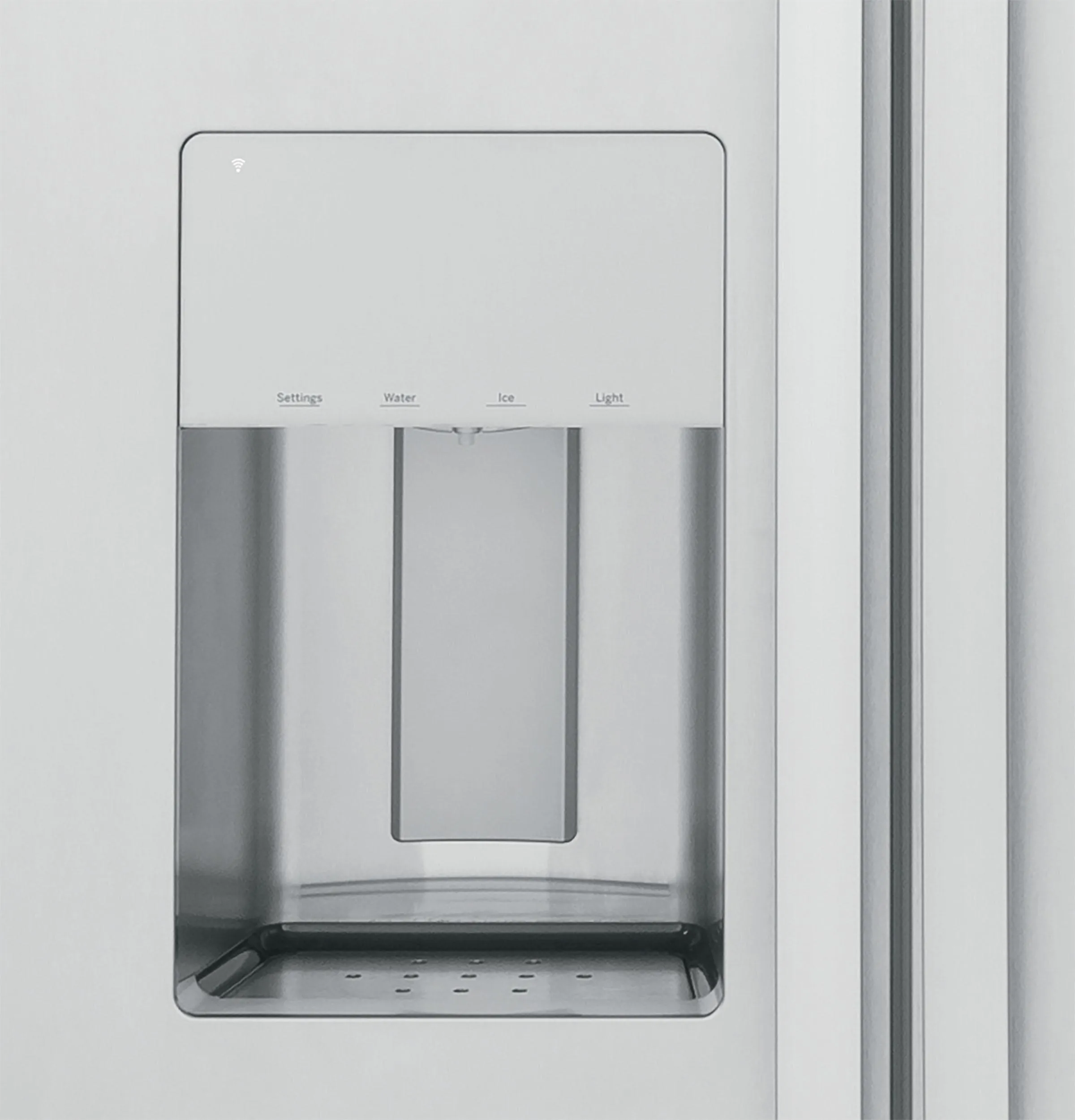 PSB48YSNSS GE Profile™ 48" Smart Built-In Side-by-Side Refrigerator with Dispenser