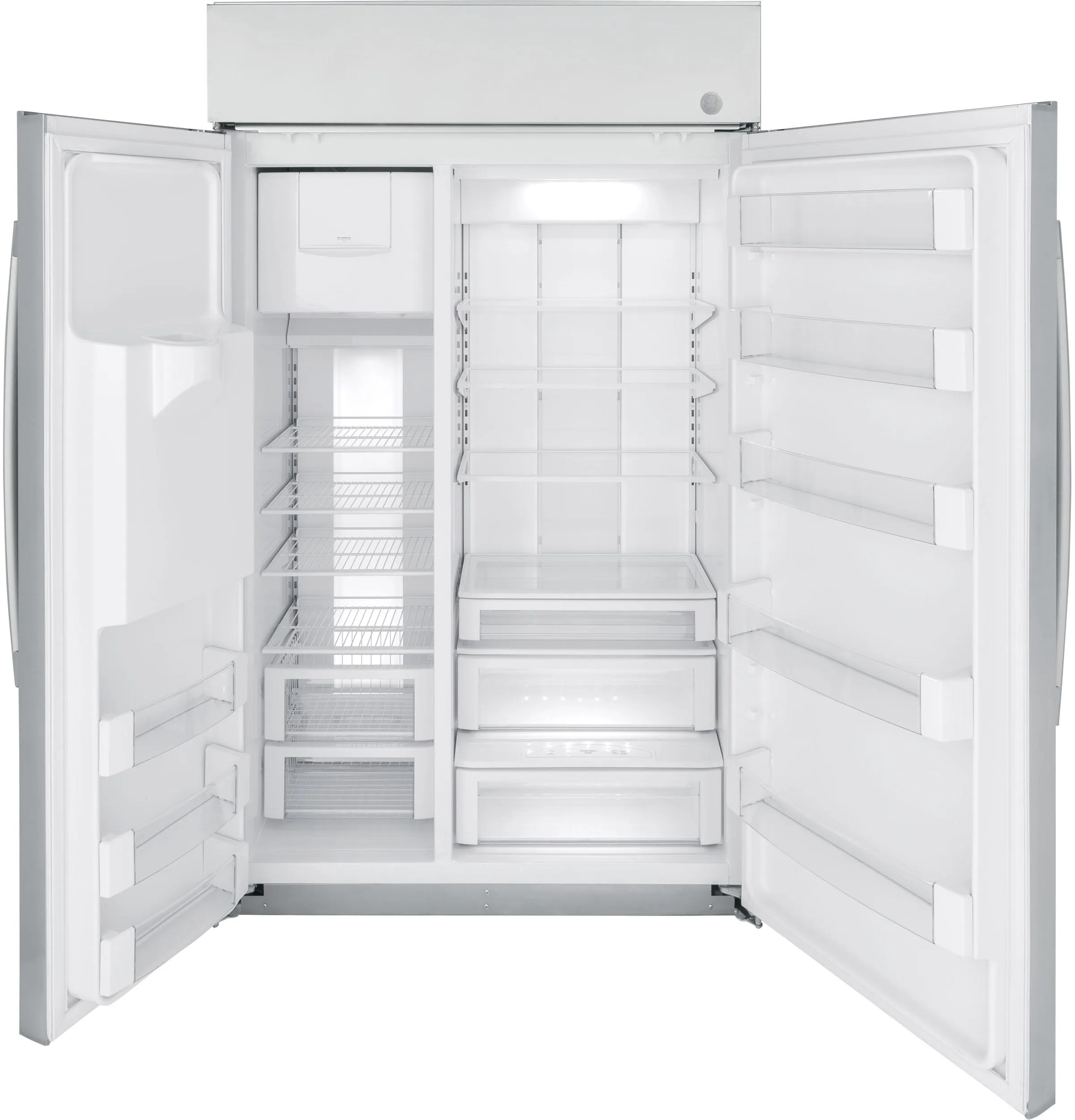 PSB48YSRSS GE Profile™ Series 48" Smart Built-In Side-by-Side Refrigerator with Dispenser