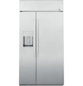 PSB48YSRSS GE Profile™ Series 48" Smart Built-In Side-by-Side Refrigerator with Dispenser