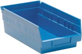 Quantum QSB102 Economy Shelf Bins, 6.63" x 11.63" x 4"