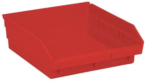 Quantum QSB109 Economy Shelf Bins, 11.13" x 11.63" x 4"
