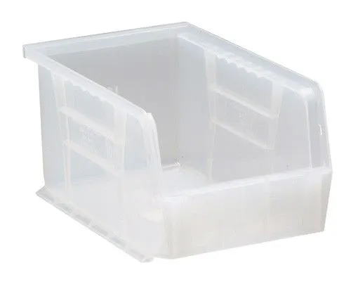 Quantum QUS221CL Ultra Clear-View Stack & Hang Bins, 6" x 9.25" x 5"