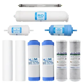 Replacement Filter Kit AMI Pure Plus Home RO   UF |  1 Year Supply of Filters & Membranes