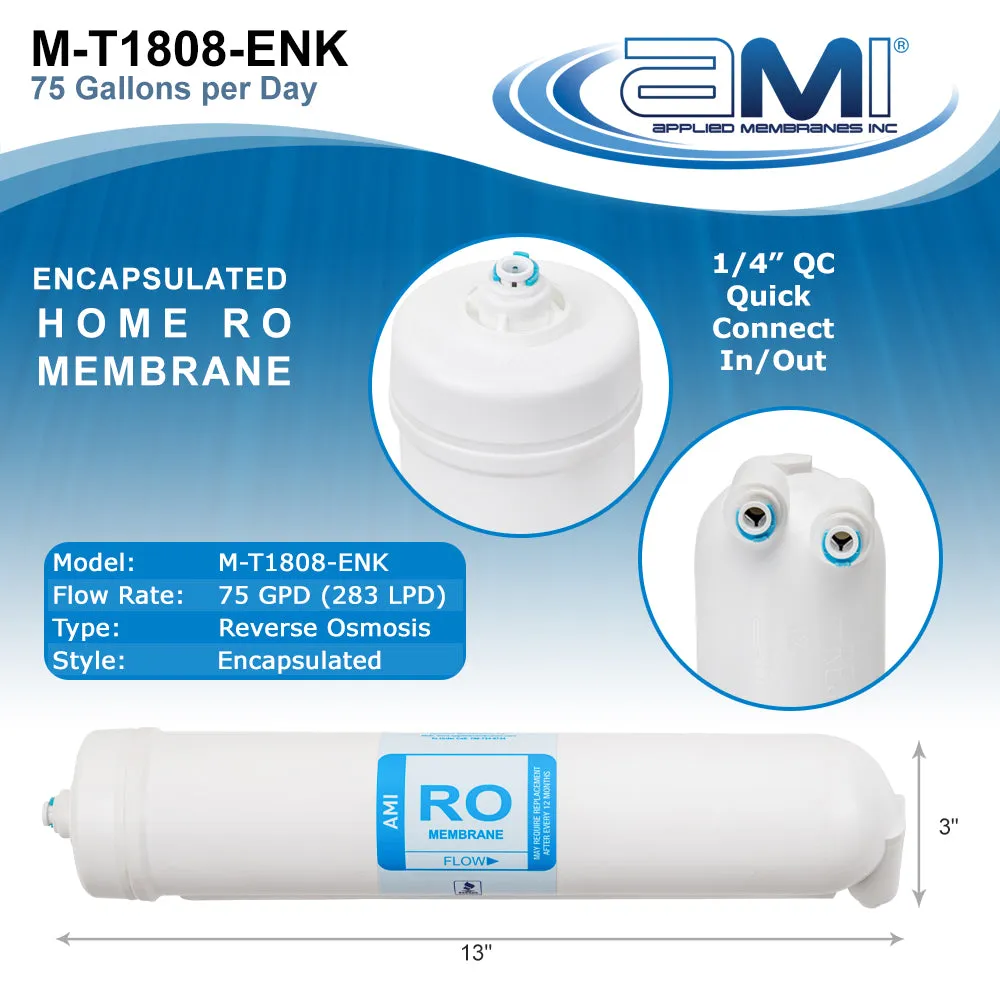 Replacement Filter Kit AMI Ultra Home RO   UF |  1 Year Supply of Filters & Membranes